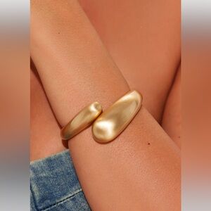 Gold Cuff Bracelet